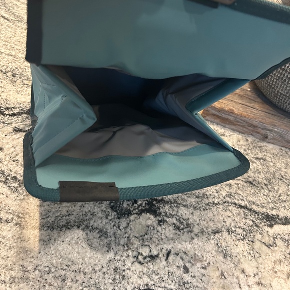 YETI DAYTRIP LUNCH BOX bag tote Yeti BLUE TEAL ~EUC~ - Picture 5 of 9